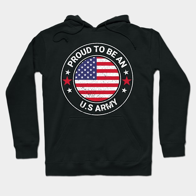 Proud to be an us army design Hoodie by emofix